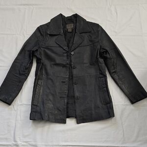Uniform John Paul Richard Leather Classic Black Jacket